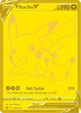 Pikachu V SWSH145/307 - SWSH Sword & Shield Promo Cards Holofoil