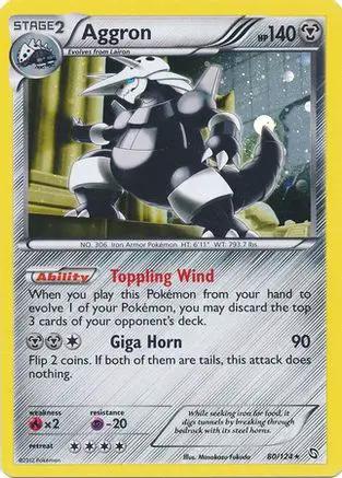 Aggron (Cosmos Holo) 080/124 - Blister Exclusives Holofoil