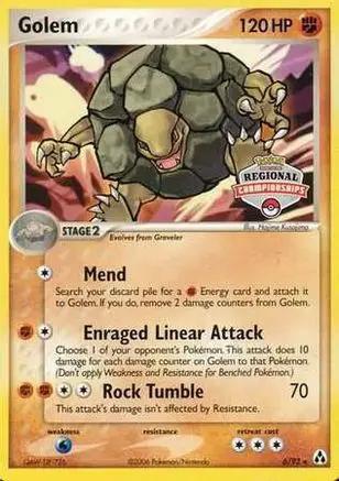 Golem (Regional Championships) 006/92 - League & Championship Cards