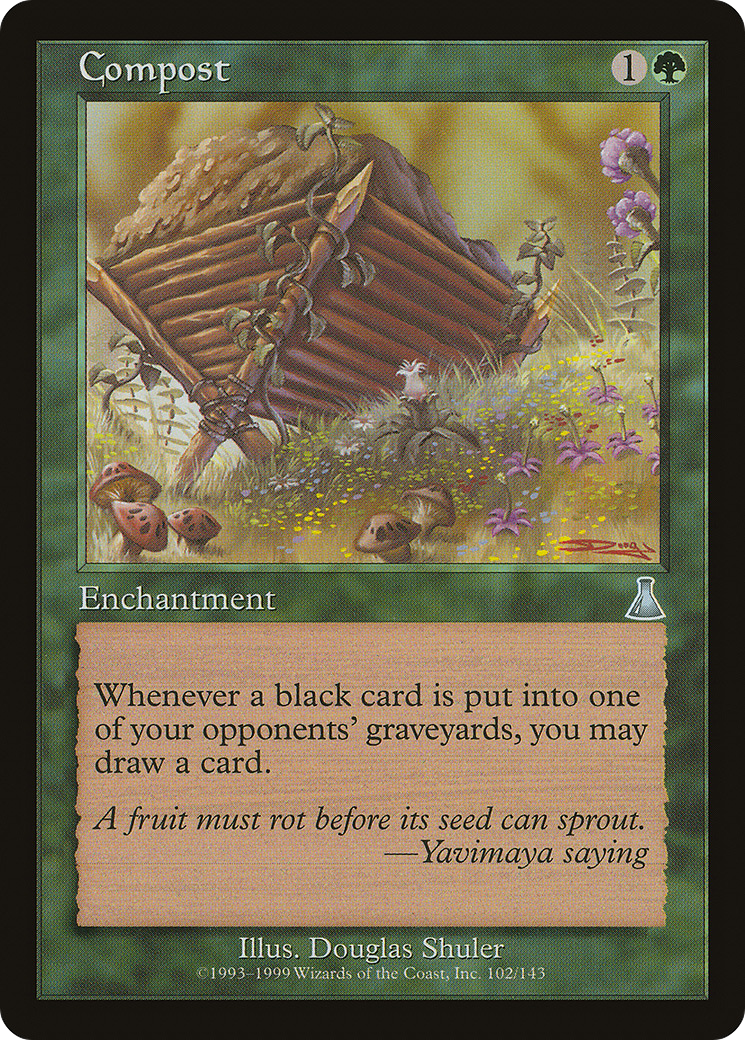 Compost (UDS-102) - Urza's Destiny Foil