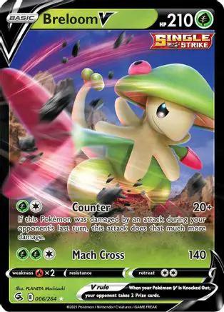 Breloom V 006/264 - SWSH08 Fusion Strike Holofoil