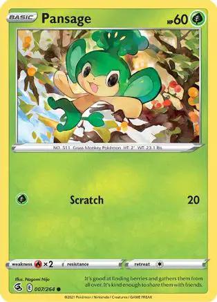Pansage 007/264 - SWSH08 Fusion Strike