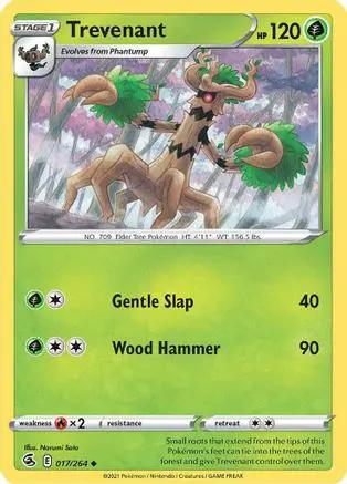 Trevenant 017/264 - SWSH08 Fusion Strike Reverse Holofoil