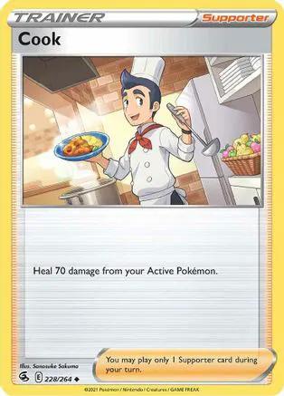 Cook 228/264 - SWSH08 Fusion Strike Reverse Holofoil