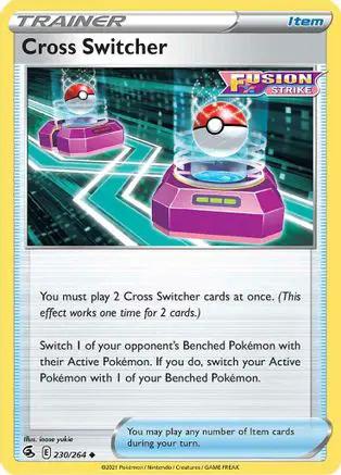 Cross Switcher 230/264 - SWSH08 Fusion Strike Reverse Holofoil