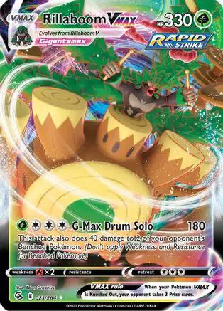 Rillaboom VMAX 023/264 - SWSH08 Fusion Strike Holofoil