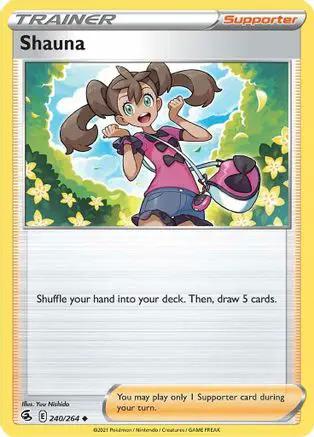 Shauna 240/264 - SWSH08 Fusion Strike Reverse Holofoil
