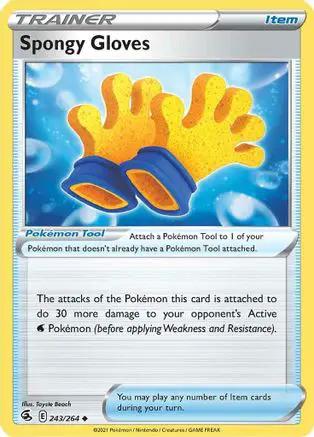 Spongy Gloves 243/264 - SWSH08 Fusion Strike Reverse Holofoil