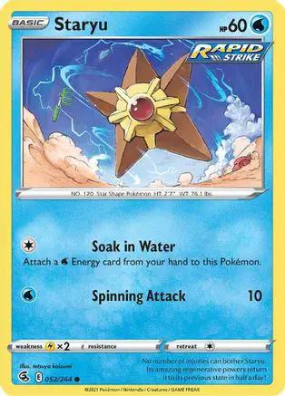 Staryu 052/264 - SWSH08 Fusion Strike