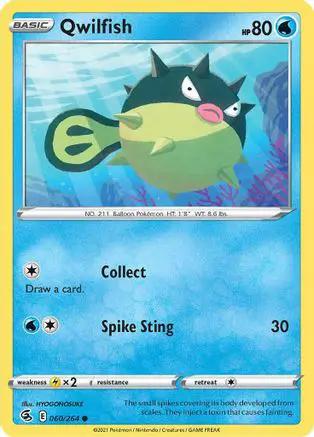 Qwilfish 060/264 - SWSH08 Fusion Strike