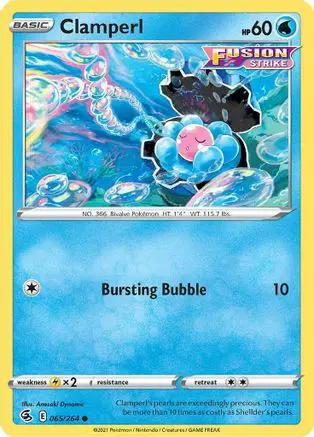 Clamperl 065/264 - SWSH08 Fusion Strike Reverse Holofoil