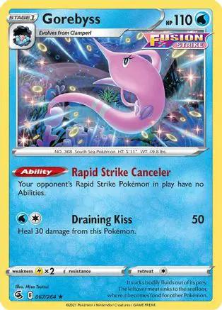 Gorebyss 067/264 - SWSH08 Fusion Strike