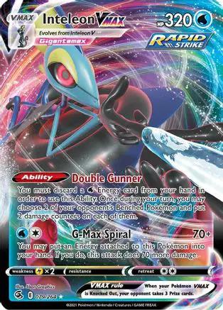 Inteleon VMAX 079/264 - SWSH08 Fusion Strike Holofoil
