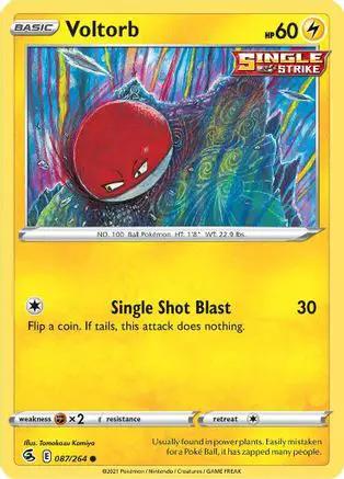 Voltorb 087/264 - SWSH08 Fusion Strike Reverse Holofoil