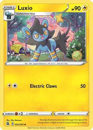 Luxio 092/264 - SWSH08 Fusion Strike