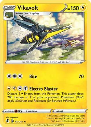 Vikavolt 101/264 - SWSH08 Fusion Strike Reverse Holofoil