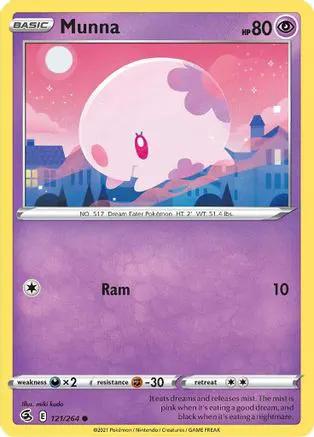 Munna 121/264 - SWSH08 Fusion Strike