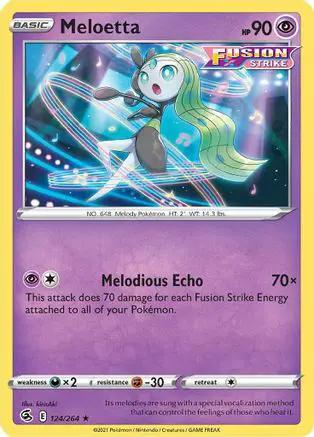 Meloetta 124/264 - SWSH08 Fusion Strike