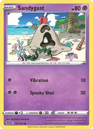 Sandygast 125/264 - SWSH08 Fusion Strike