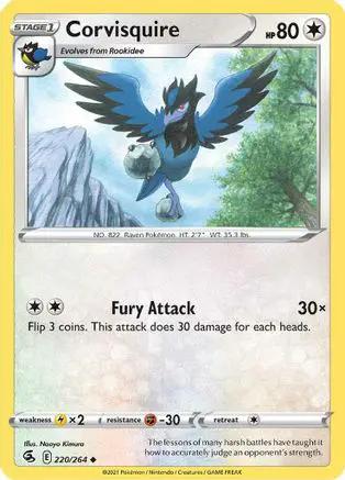 Corvisquire 220/264 - SWSH08 Fusion Strike