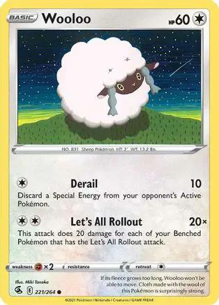 Wooloo 221/264 - SWSH08 Fusion Strike