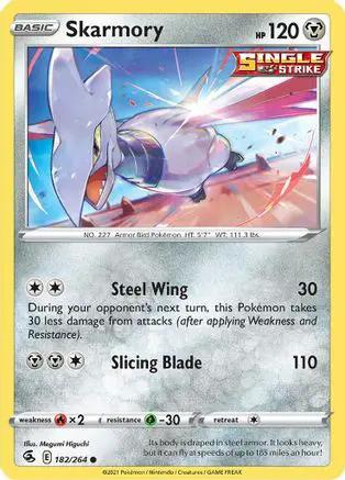Skarmory 182/264 - SWSH08 Fusion Strike Reverse Holofoil