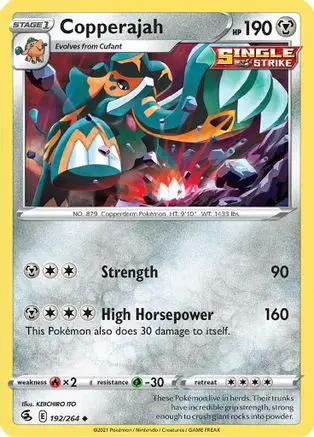 Copperajah 192/264 - SWSH08 Fusion Strike Reverse Holofoil