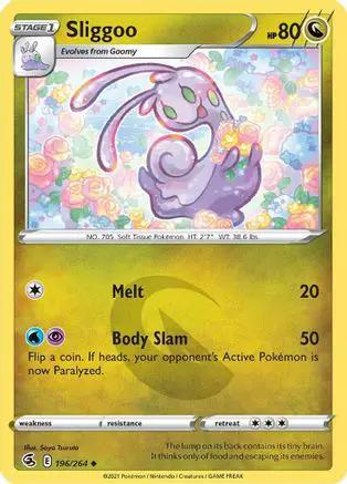Sliggoo 196/264 - SWSH08 Fusion Strike Reverse Holofoil