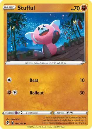 Stufful 150/264 - SWSH08 Fusion Strike Reverse Holofoil