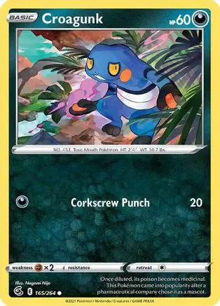Croagunk 165/264 - SWSH08 Fusion Strike