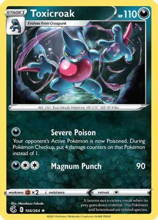 Toxicroak 166/264 - SWSH08 Fusion Strike