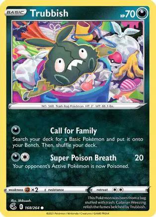 Trubbish 168/264 - SWSH08 Fusion Strike