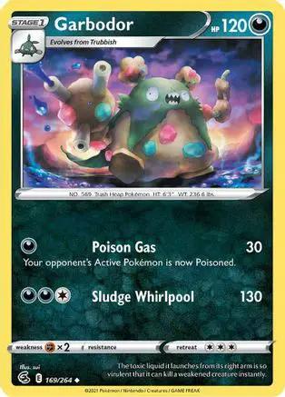 Garbodor 169/264 - SWSH08 Fusion Strike Reverse Holofoil