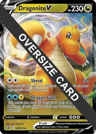 Dragonite V SWSH154 - Jumbo Cards Holofoil