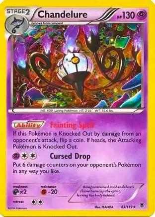 Chandelure (Cosmos Holo) 043/119 - Blister Exclusives Holofoil