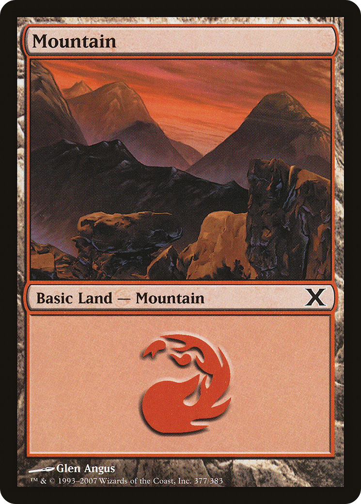Mountain (10E-377) - Tenth Edition