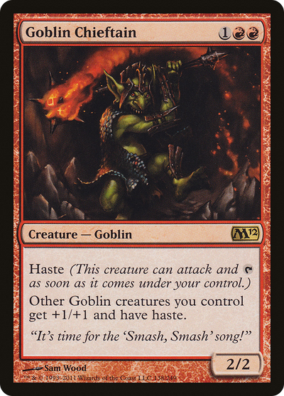 Goblin Chieftain (M12-138) - Magic 2012