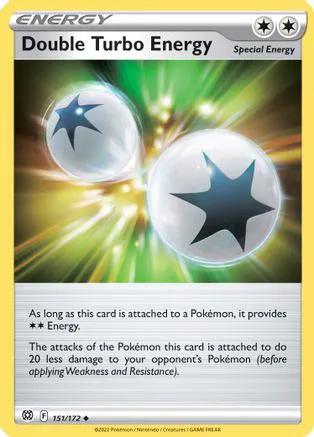 Double Turbo Energy 151/172 - SWSH09 Brilliant Stars Reverse Holofoil
