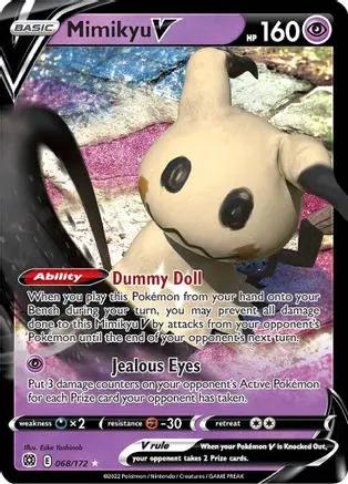 Mimikyu V 068/172 - SWSH09 Brilliant Stars Holofoil