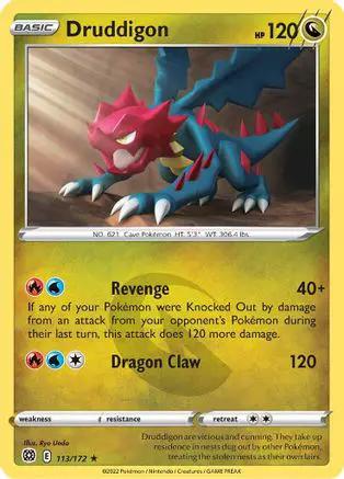 Druddigon 113/172 - SWSH09 Brilliant Stars