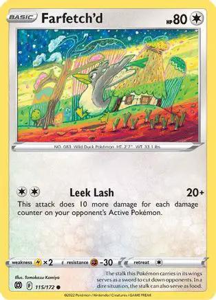 Farfetch'd 115/172 - SWSH09 Brilliant Stars Reverse Holofoil