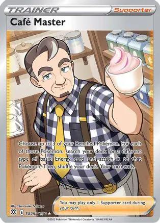 Cafe Master TG25/TG30 - SWSH09 Brilliant Stars Trainer Gallery Holofoil