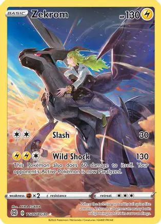 Zekrom TG05/TG30 - SWSH09 Brilliant Stars Trainer Gallery Holofoil