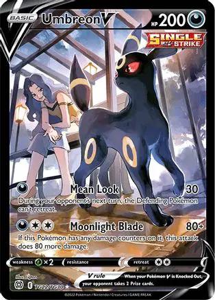 Umbreon V TG22/TG30 - SWSH09 Brilliant Stars Trainer Gallery Holofoil