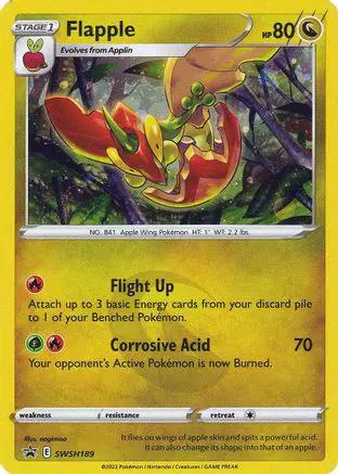Flapple SWSH189/307 - SWSH Sword & Shield Promo Cards Holofoil