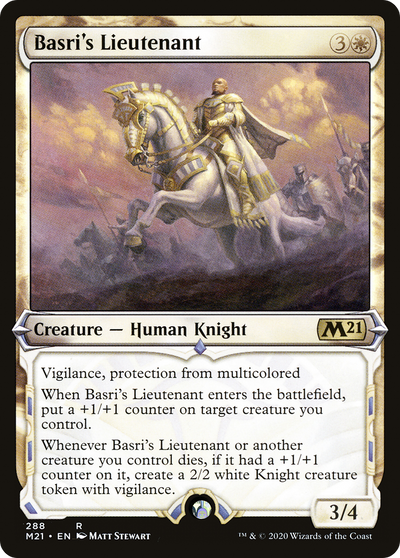 Basri's Lieutenant (M21-288) - Core Set 2021: (Showcase)