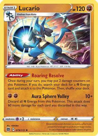 Lucario 079/172 - Deck Exclusives