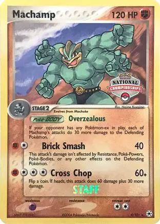 Machamp (National Championships) [Staff] 009/101 - League & Championship Cards