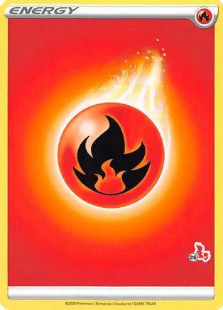 FireEnergy (# Cinderace Stamped)  - Battle Academy 2022