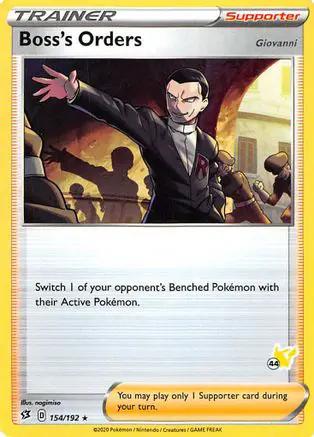 Boss's Orders (# Pikachu Stamped) 154/192 - Battle Academy 2022